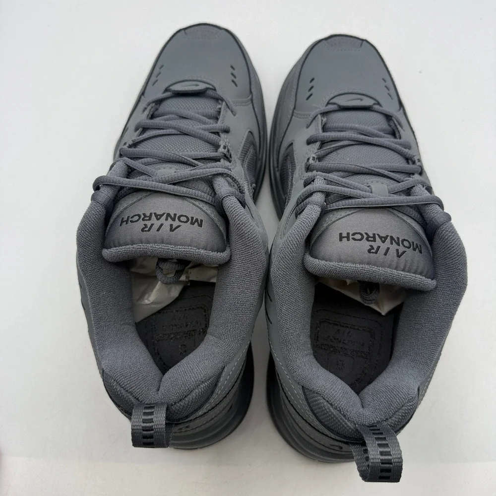 Nike Air Monarch IV Shoes Mens Size 10.5 Dark Grey Black Training 415445-020